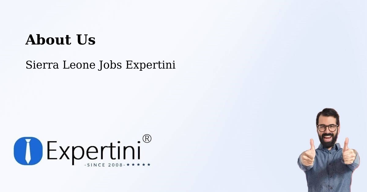 About Expertini Recruitment Platform  – Lunsar - Lunsar, Sierra Leone Jobs Expertini