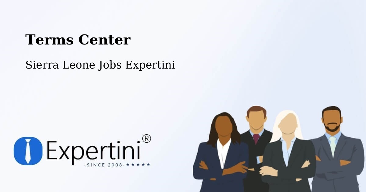 Terms of Service – Lunsar - Sierra Leone Jobs Expertini
